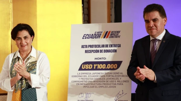 Suzuki invertirá $ 6,1 millones en proyectos en Ecuador