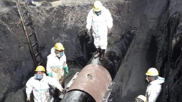190 barriles se derramaron en el Terminal de Balao