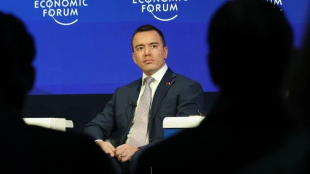 Noboa anunció tasa de 30 % a importaciones de Colombia por falta de cooperación antidrogas
