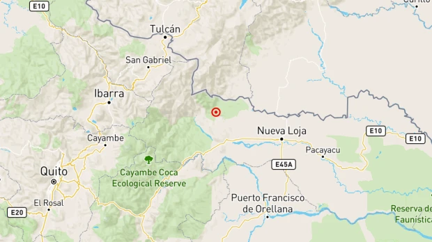 Sismo de magnitud 3,9 se registró en Sucumbíos