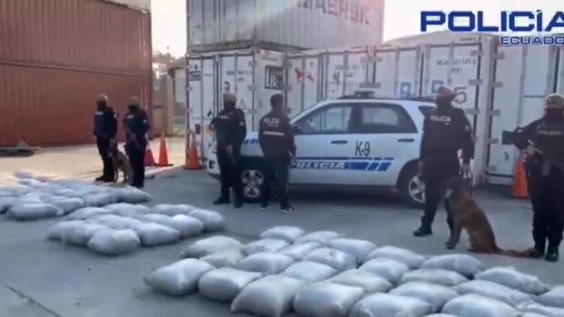 La Policía decomisó más de 2,5 toneladas de cocaína que iban a Alemania
