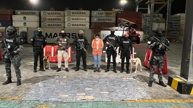 La Policía incautó 153 kilos de cocaína en contenedores que iban a Bélgica