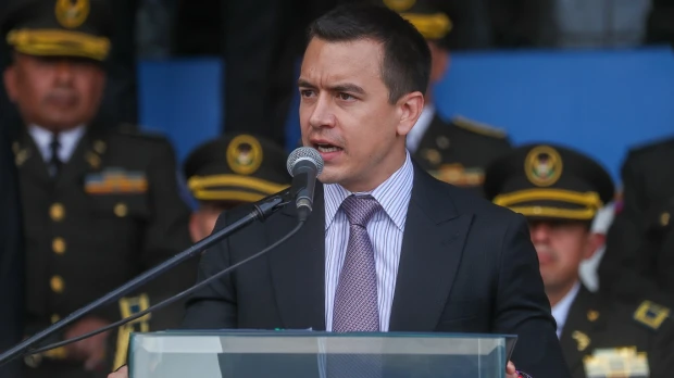 Noboa advirtió que presos repatriados a Colombia no podrán volver