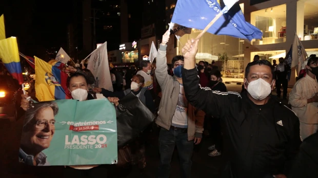 Líderes latinoamericanos felicitan a Lasso por su victoria