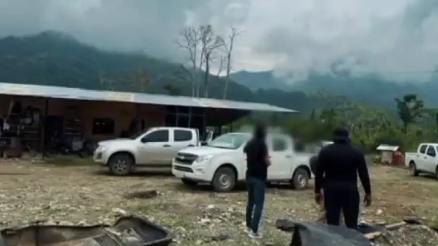 Operativo decomisa armas y explosivos vinculados a minería ilegal en Zamora Chinchipe