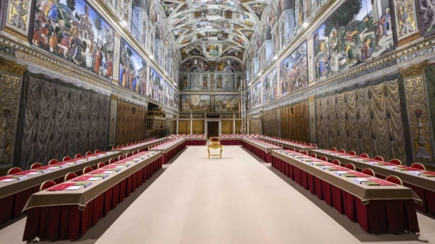 133 cardenales elegirán al nuevo papa mañana en la Capilla Sixtina