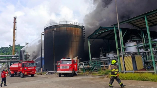 Autoridades constataron daños en la Refinería de Esmeraldas