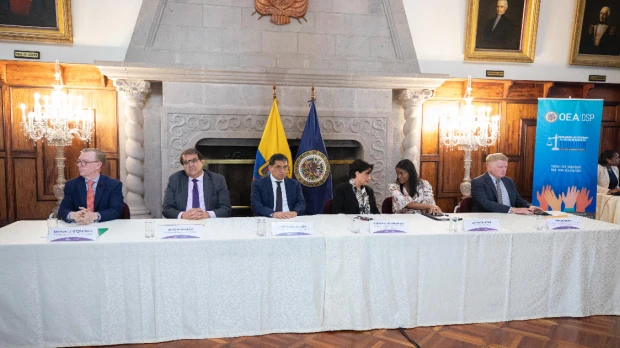 La OEA apoyará el fortalecimiento judicial en Ecuador con financiación de EE.UU.
