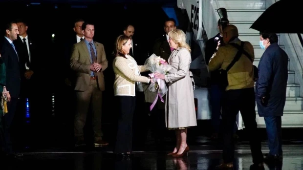 Jill Biden llegó a Ecuador para iniciar su gira por Latinoamérica