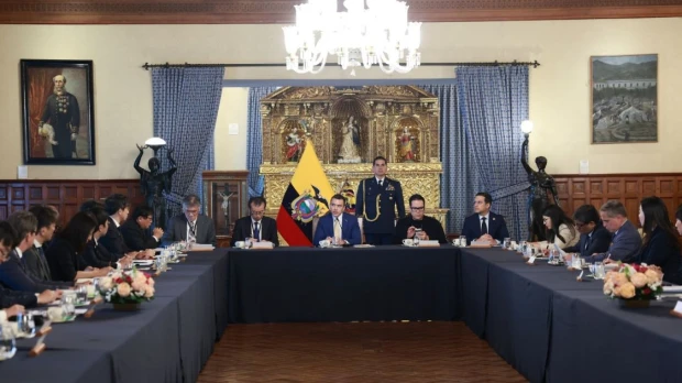 Daniel Noboa recibe a empresarios de Japón para impulsar inversiones