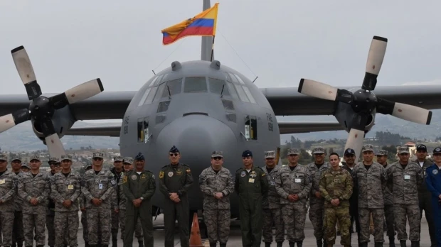 Ecuador recibió un nuevo avión Hércules