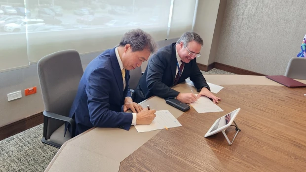 Aeropuerto de Quito selló alianza con el de Incheon de Corea del Sur