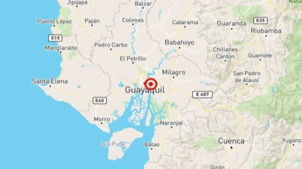 Un sismo de magnitud 5,7 sacudió Guayas