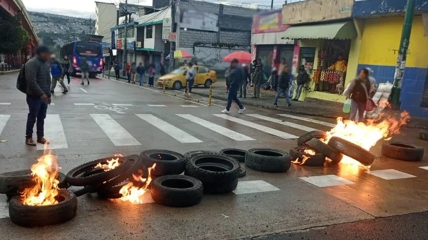 En Quito y Guayaquil se registraron protestas contra el Gobierno