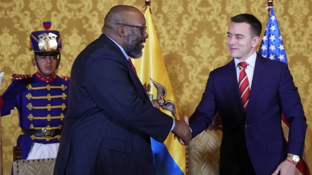 Arthur Brown, nuevo embajador de EE.UU., presentó sus cartas credenciales