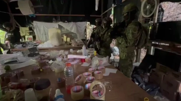 Campamento, que fabricaba 15 toneladas de cocaína al mes, fue destruido