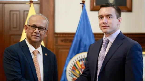 Ecuador y la OEA fortalecieron cooperación en seguridad 