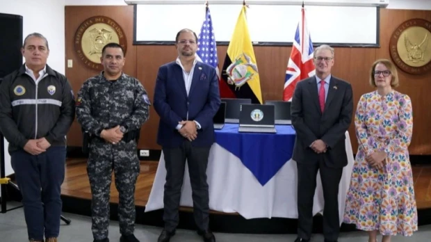 Ecuador fortalece lucha contra secuestros y extorsión con apoyo internacional