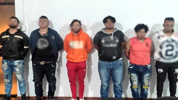7 terroristas fueron capturados con dinamita peruana en Ibarra