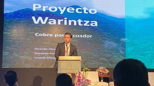 Solaris invertirá $ 3.500 millones en proyecto cuprífero Warintza