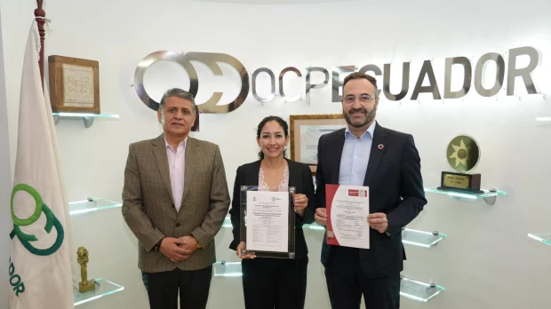 OCP Ecuador obtuvo la certificación ISO 50001