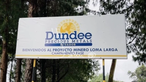 DPM suspendió perforación minera en Loma Larga