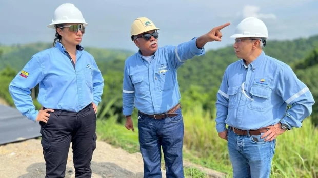 Autoridades evaluaron la operación de la Refinería Esmeraldas