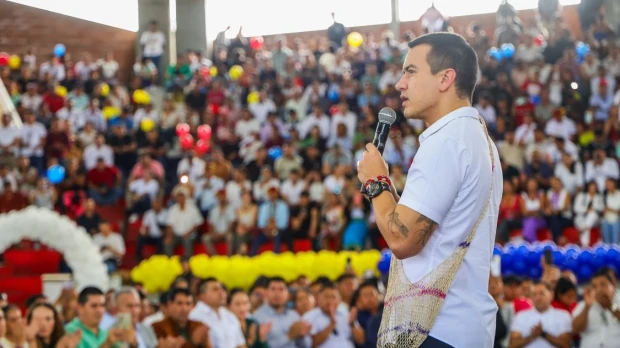 Noboa anunció $ 64 millones para 28 proyectos en la Amazonía