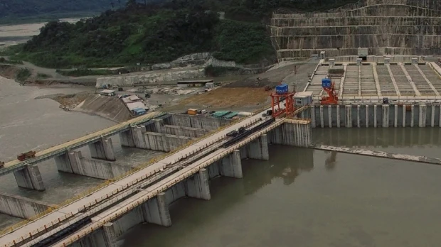 Erosión regresiva del río Coca amenaza la operación de Coca Codo Sinclair