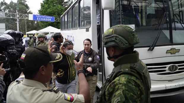 Ecuador inició la repatriación de presos extranjeros