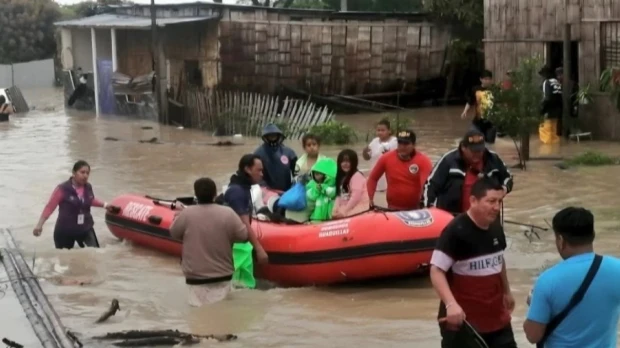 ACNUR entregó ayuda humanitaria a personas afectadas por las lluvias