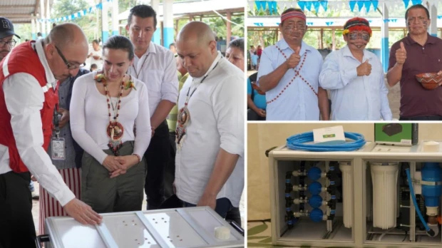 Comunidades achuar y shuar de Morona Santiago recibieron 6 plantas de agua