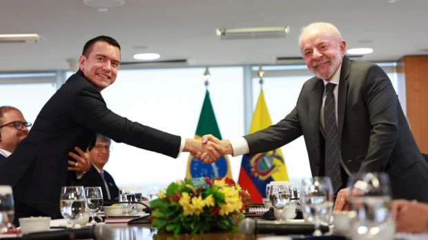 Noboa y Lula relanzaron las relaciones bilaterales entre Ecuador y Brasil