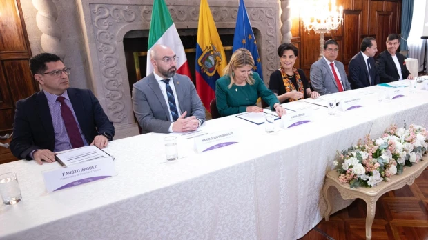 Italia desarrollará programa para reforzar seguridad y justicia de Ecuador