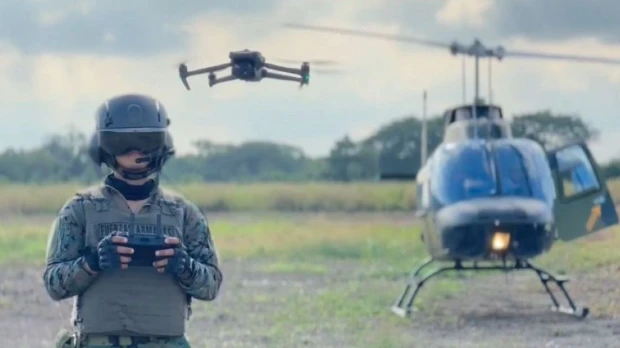 La Fuerza Aérea estrenó nuevo escuadrón de drones para combatir el narcotráfico