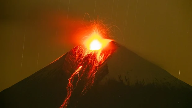 El Sangay genera una explosión cada medio minuto