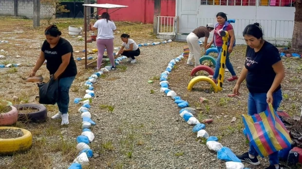 Familias de Zamora Chinchipe participaron en mingas