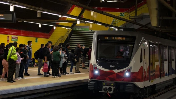 Metro Quito registra 73,6 millones de viajes