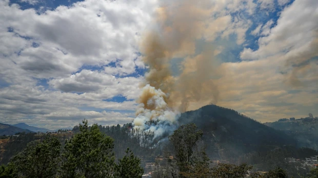 Ecuador fue declarado en emergencia nacional por incendios, déficit hídrico y sequía