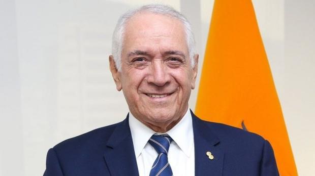 El secretario general de la organización, Haitham Al Ghais, se reunió con Fernando Santos, ministro de Energía y Mina / Foto: EFE