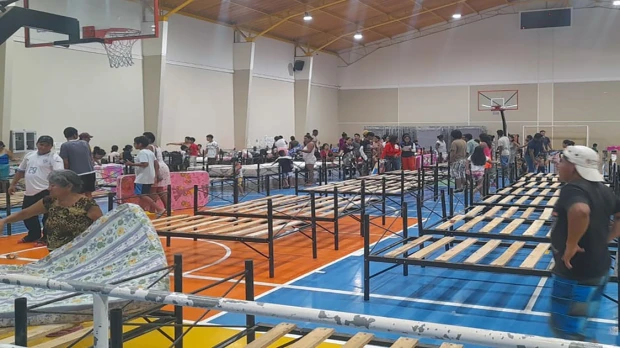104 familias están viviendo en 10 alojamientos temporales por las inundaciones