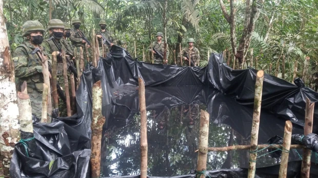Las Fuerzas Armadas descubrieron seis acoples clandestinos en el oleoducto