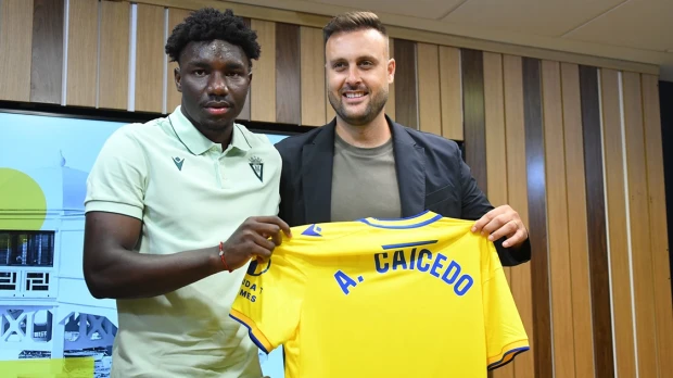 El ecuatoriano Caicedo quiere "darlo todo" por el Cádiz
