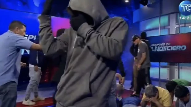 12 acusados de terrorismo por irrupción armada en TC Televisión irán a juicio
