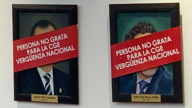 Pólit y Celi fueron declarados personas no gratas en la Contraloría General