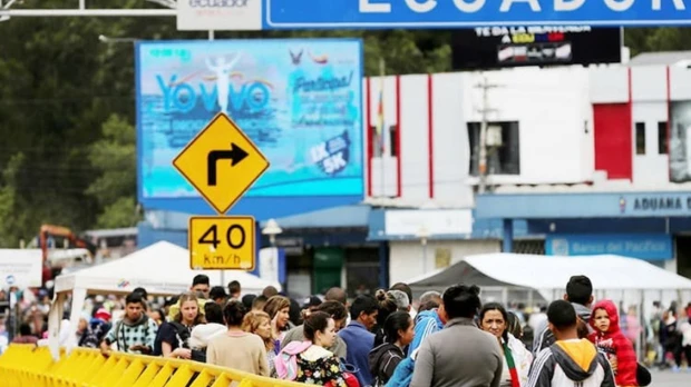 Ecuador afirma que el cierre de pasos fronterizos es para combatir al crimen organizado