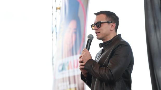 El secretario general de la organización, Haitham Al Ghais, se reunió con Fernando Santos, ministro de Energía y Mina / Foto: EFE