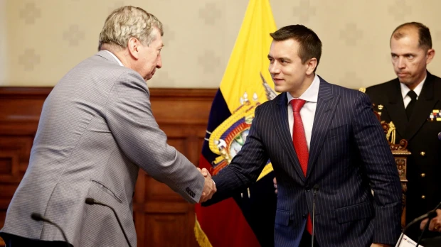 Noboa firmó las declaraciones de Chapultepec y Salta