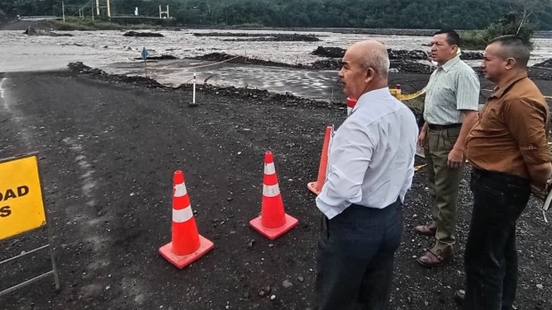 Morona: El río Upano volvió a desbordarse