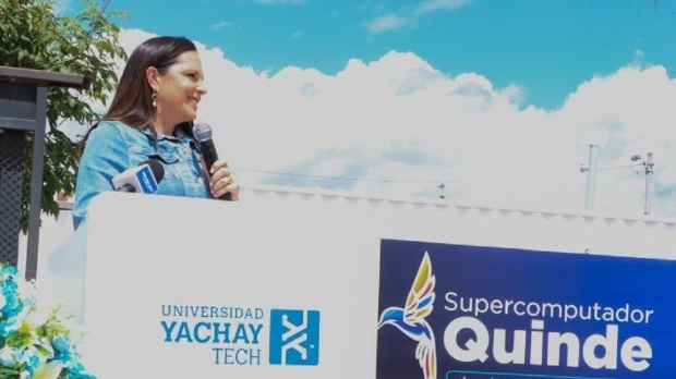 Ikiam, UTM y Yachay recibieron el supercomputador Quinde I